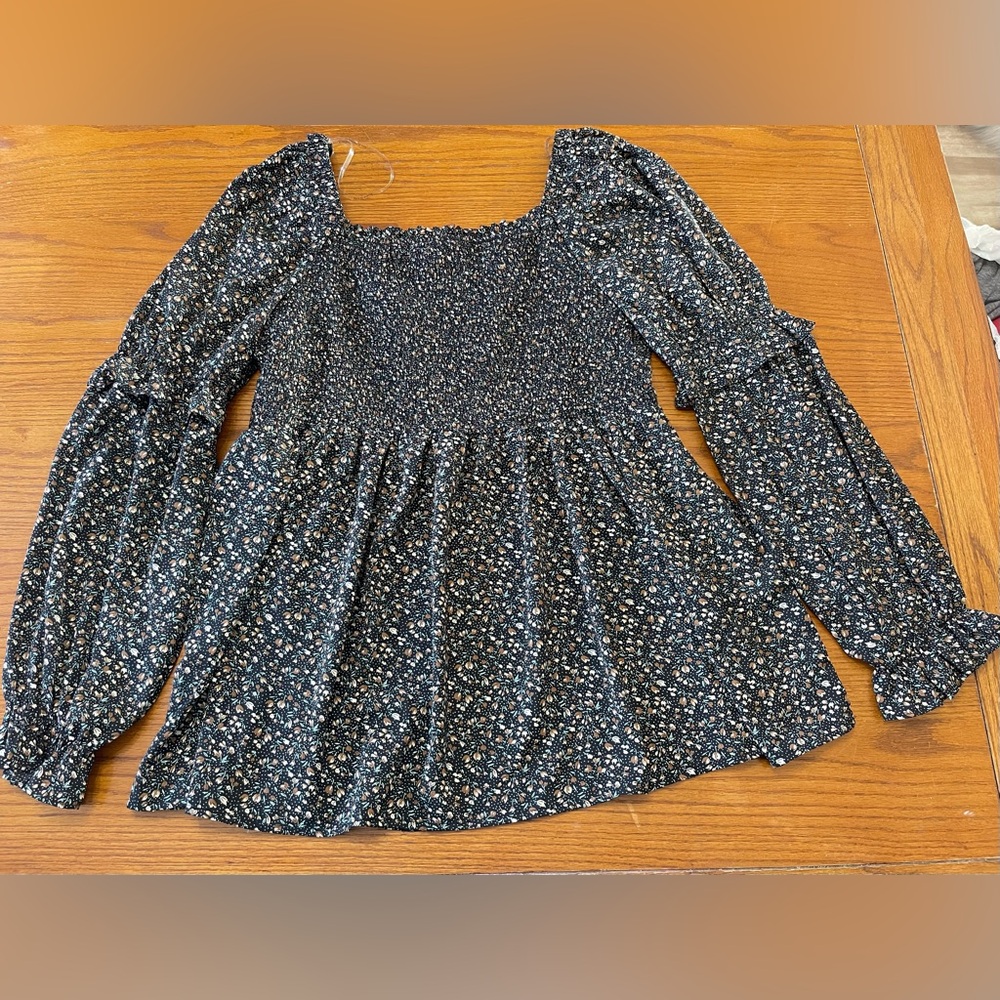 Hayden Dark Floral Top